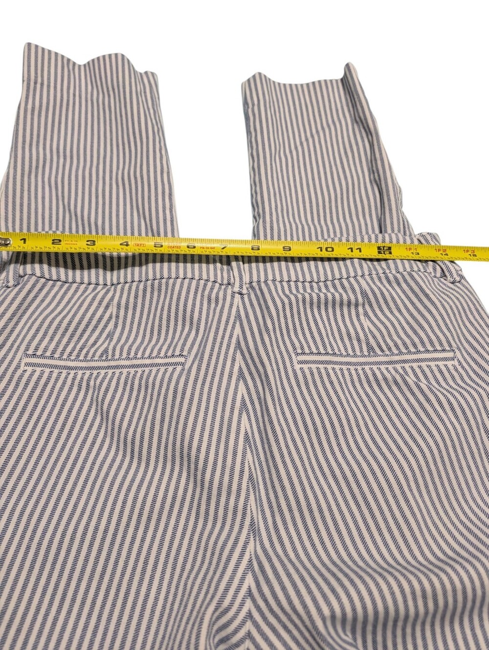 Old Navy Pixie Pants Striped Slim in Navy and White - Picture 12 of 12